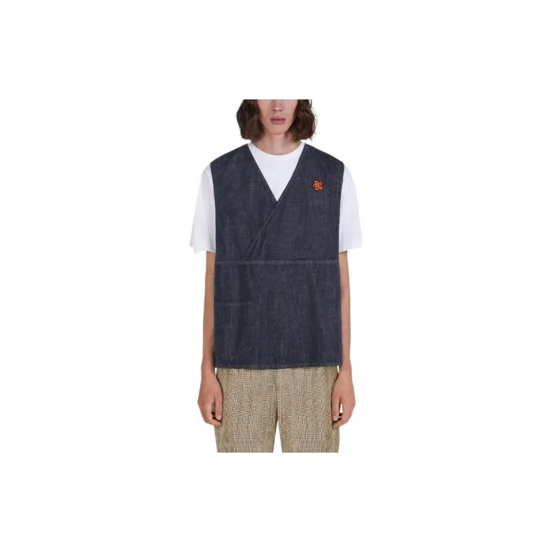 KENZO X Nigo FW22 Vests Men Blue-2