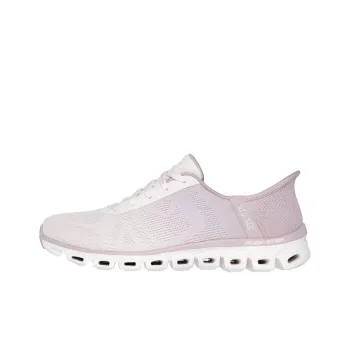 Skechers Glide Step Wear resistant And Lightweight Low Top Casual Running Shoes Women's Purple