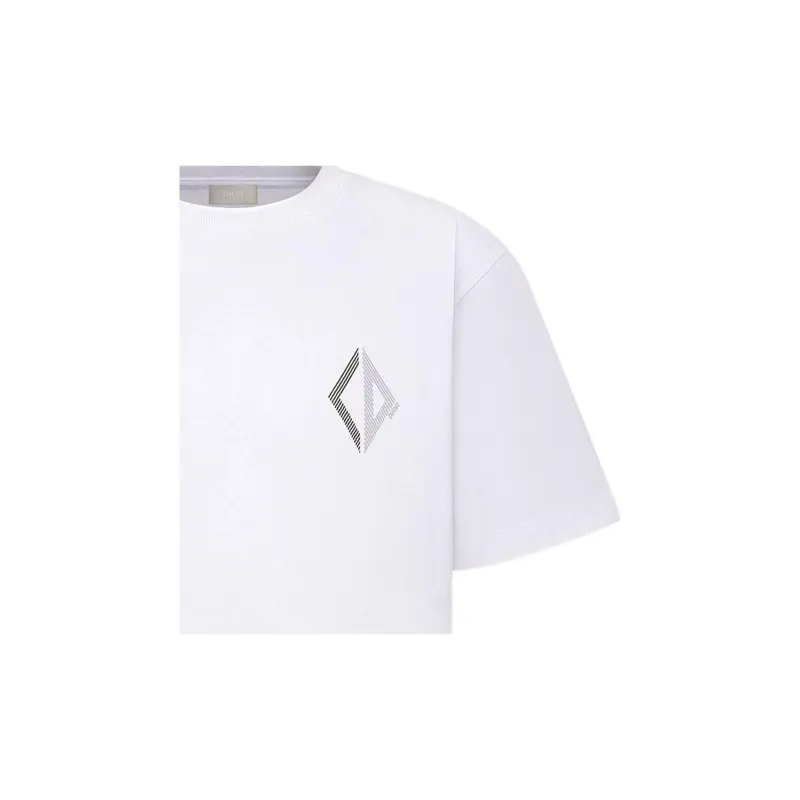DIOR T Shirts Men White-5