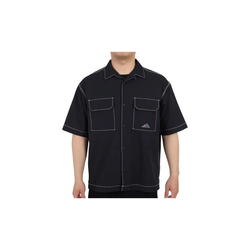 New Balance Shirts Men Black-2