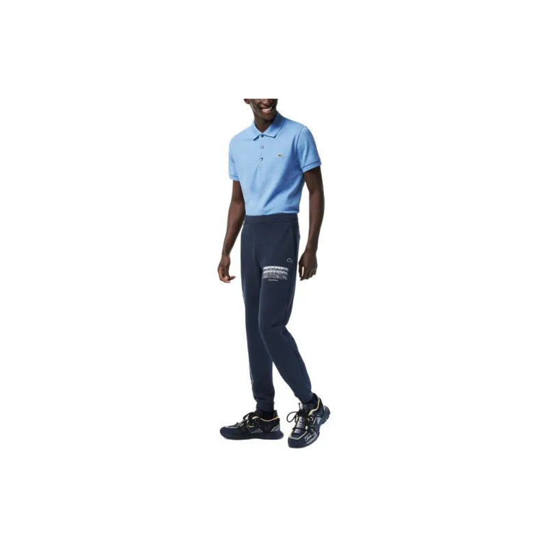 LACOSTE Casual Pants Men's Navy-2