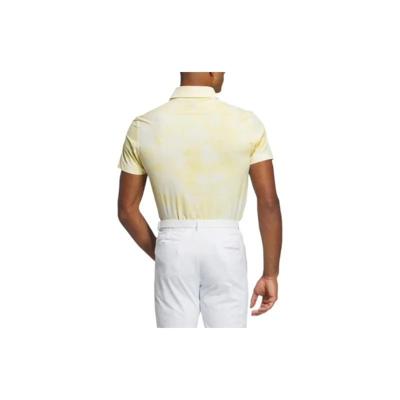 Adidas Polo Shirts Men Yellow-2