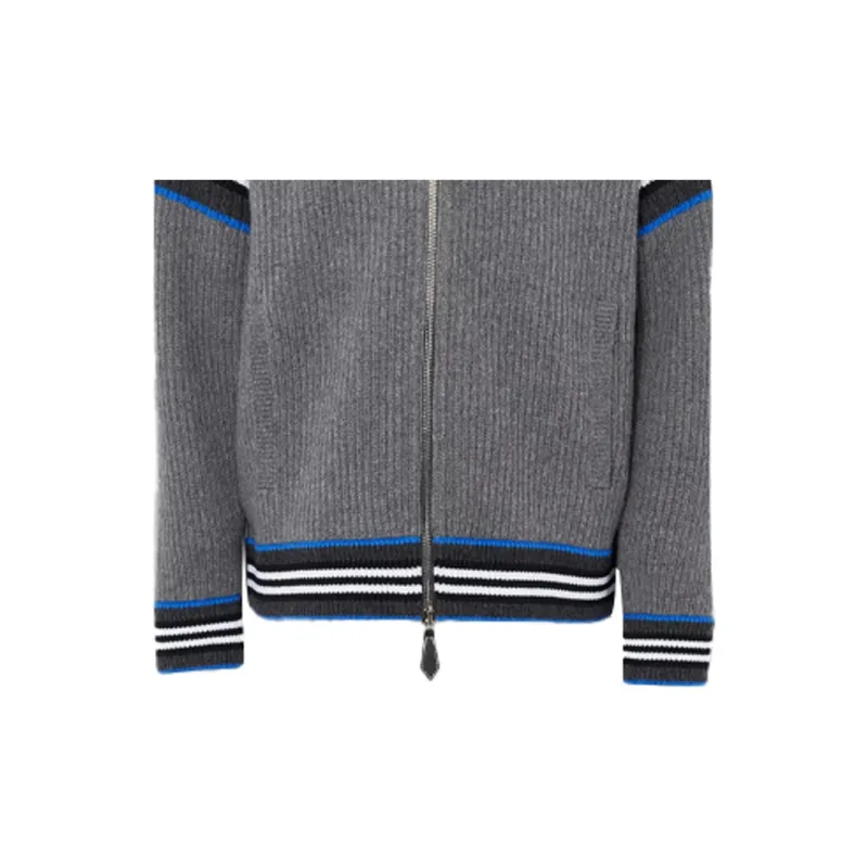 Burberry Jacket Men's Dark Heather Gray-5