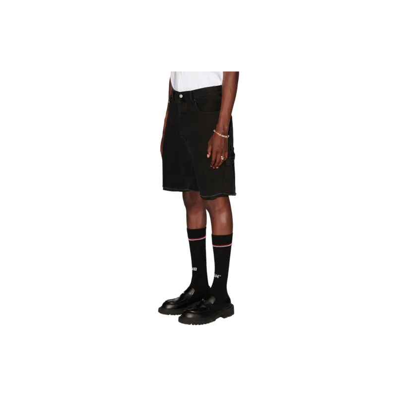 AMBUSH Raw edge Denim Shorts-3