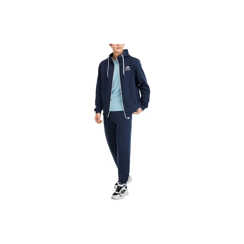 Skechers Casual Sportswear Men Navy Blue-5