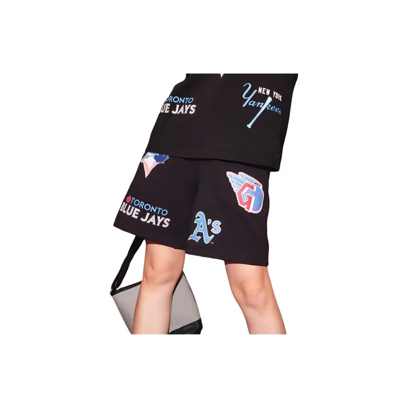 MLB SS23 Casual Shorts Unisex Charcoal Gray-1