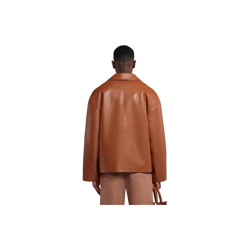 NANUSHKA Seger Regenerated leather Shirt Jacket-2