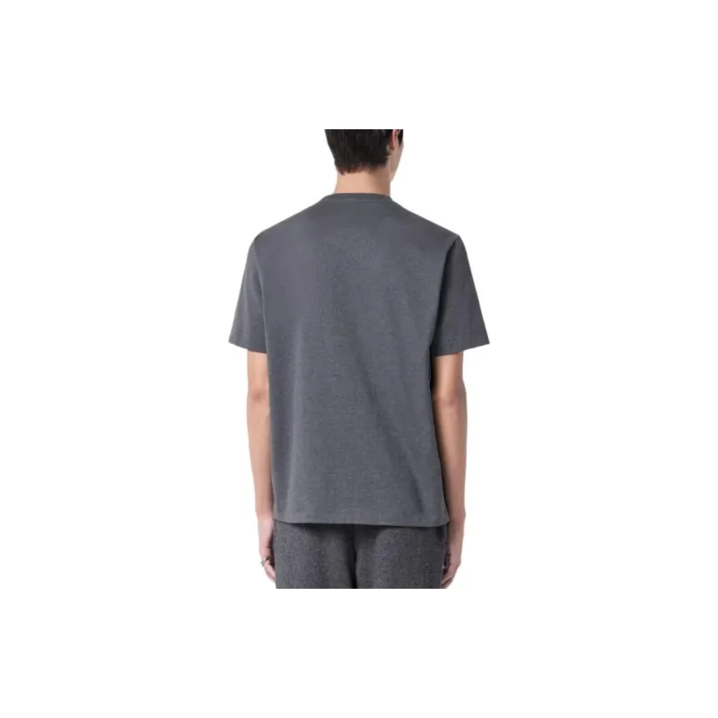 VERSACE Logo-print Cotton T-shirt-3