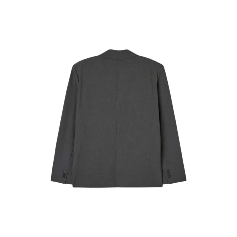 AMERICAN VINTAGE A.M FW24 Blazer Kabird Business Suit Women's Charcoal Gray-1