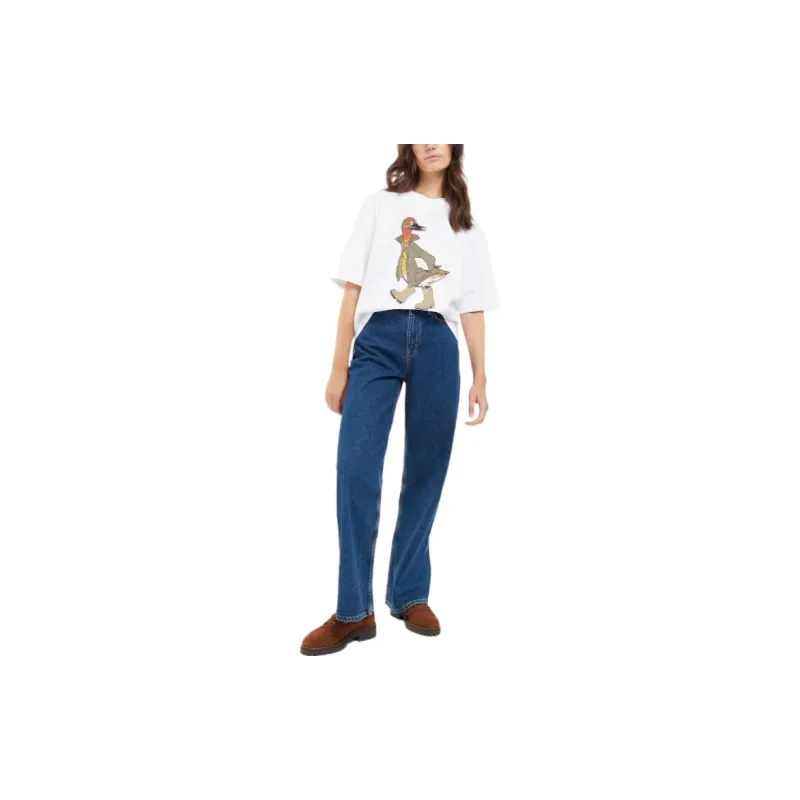Noah X BARBOUR T-Shirts Unisex White-1