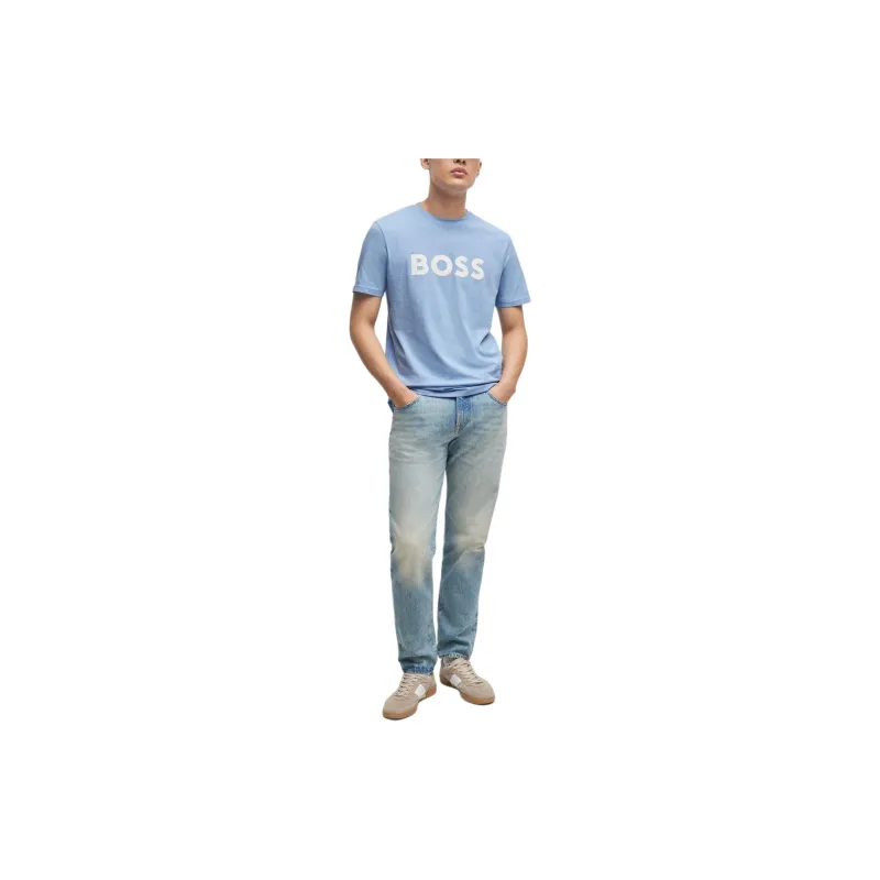 HUGO BOSS T Shirt Men's Light Blue-1