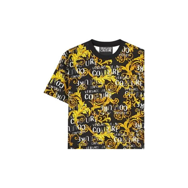 VERSACE JEANS COUTURE SS23 T Shirts Men Black-4