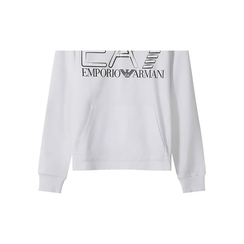 EMPORIO ARMANI EA7 SS22 Sweatshirt Men's White-5