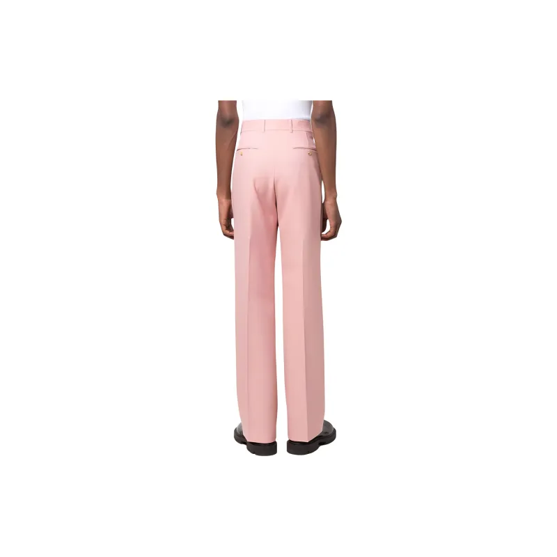 GUCCI Pressed-crease Tailored Trousers-1