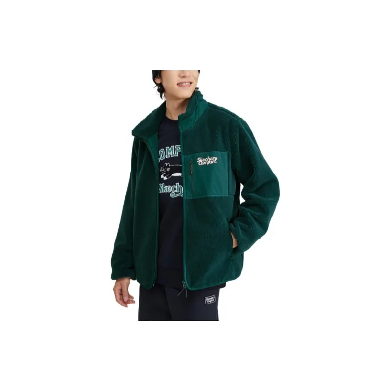Skechers Sports Life Collection Jacket Unisex Seaweed Army Green-2