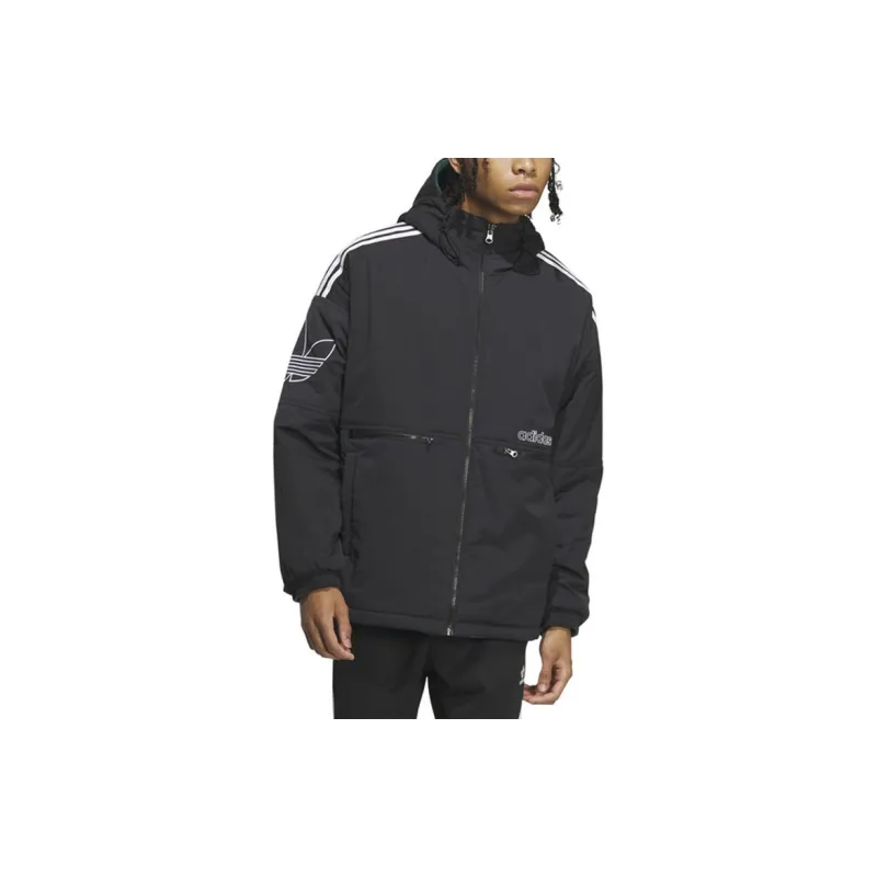 Adidas Originals Puffer Jacket Men's Black-2