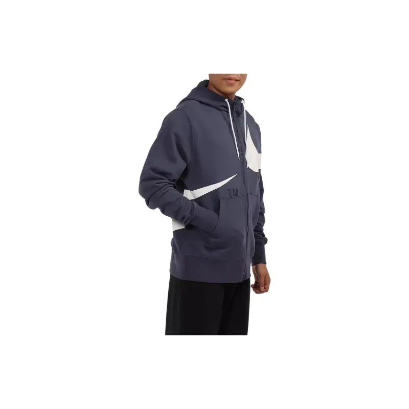 Nike Jackets Men Navy Blue-5