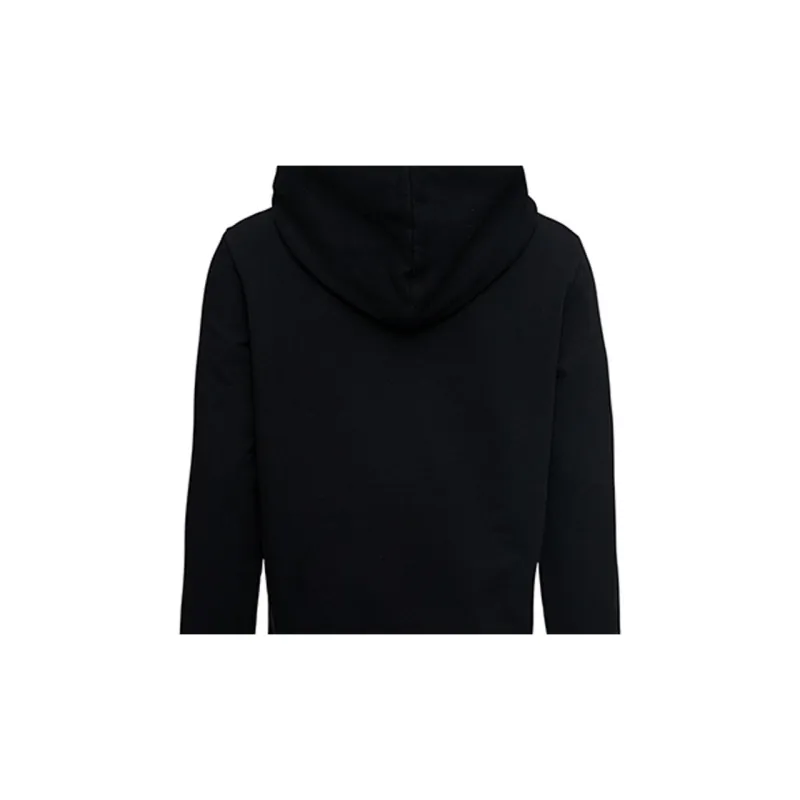 SAINT LAURENT Logo Printed Drawstring Hoodie-5