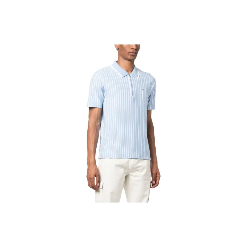 Tommy Hilfiger X Martine Rose Polo Shirts Unisex Light Blue-3