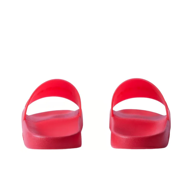 Burberry Embossed Logo Slides Bright Red-4