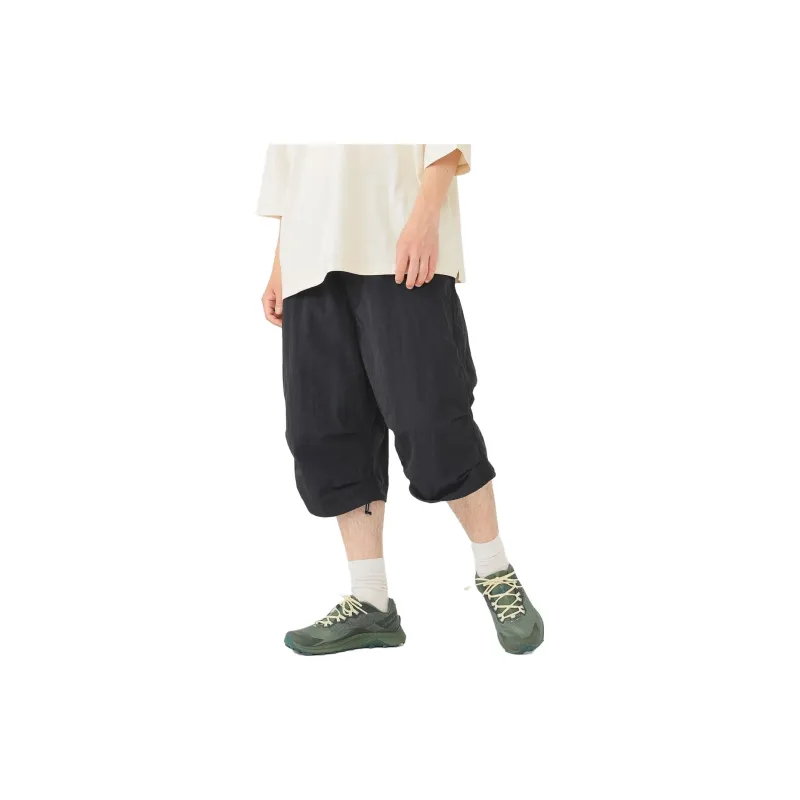 Beams Casual Pants Men Black-3