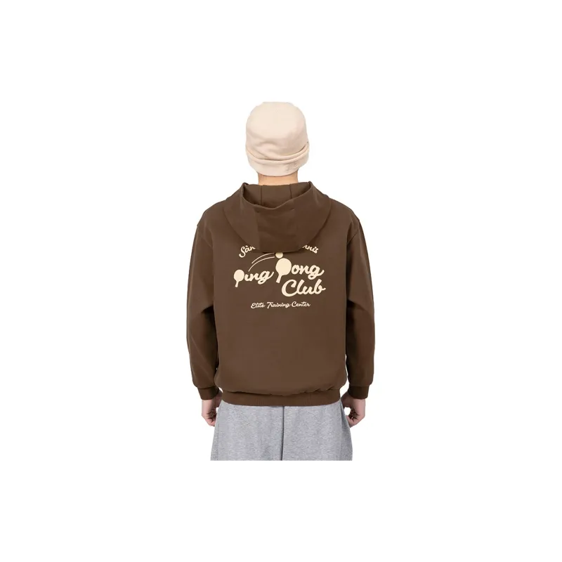 SANJQ Sweatshirt Unisex Dark Brown-2