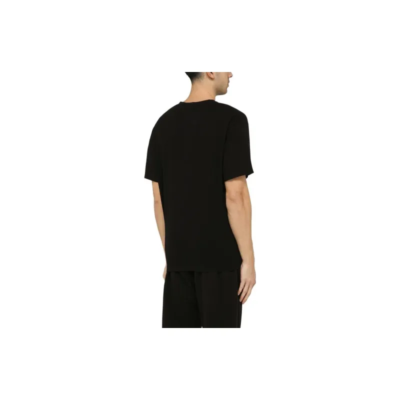 STONE ISLAND Logo print Cotton T shirt-3