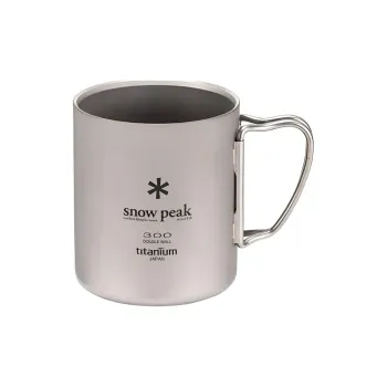 Snow Peak Outdoor Water Equipment 300ml Outdoor Camping Stainless Steel