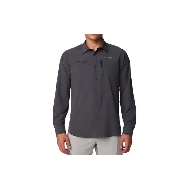 Columbia Summit Valley Shirts Men Gray-2
