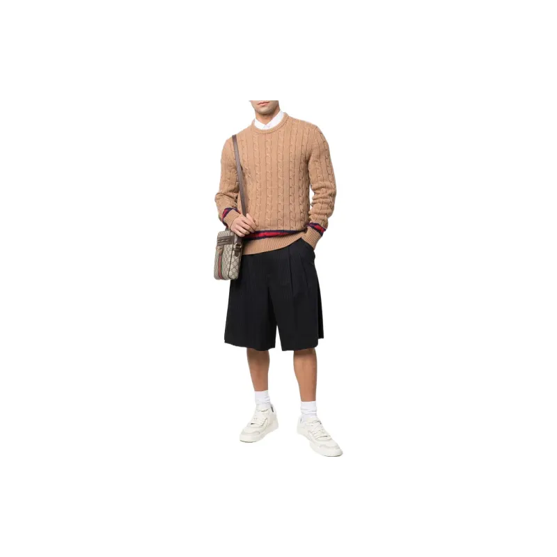 GUCCI Long sleeve Cable knit Jumper-1