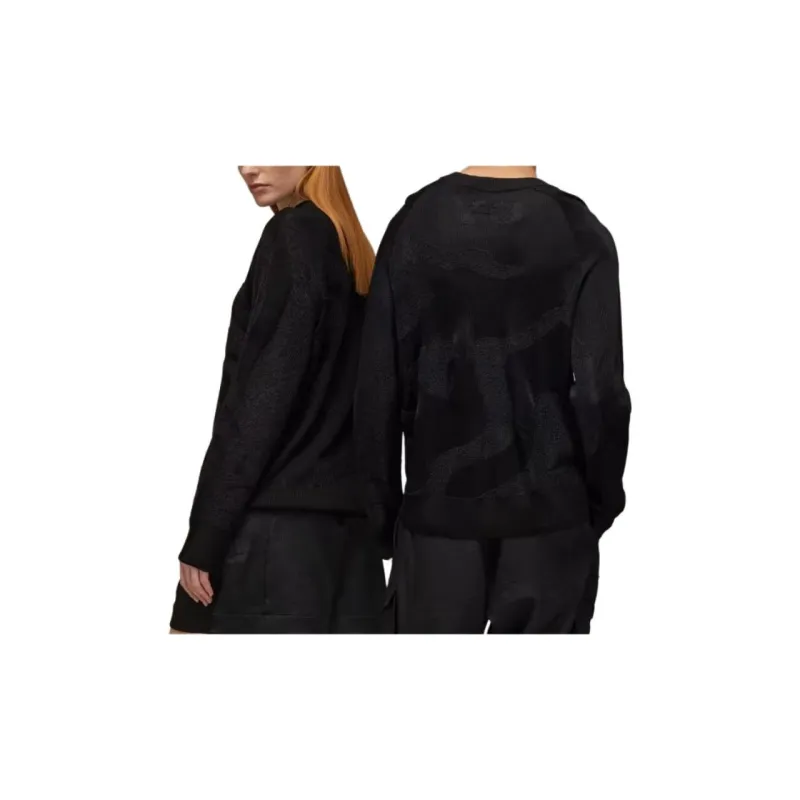 Y-3 Patterned-jacquard Ribbed Jumper-2