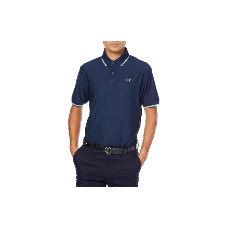 Under Armour Polo Shirts Men Dark Blue-2