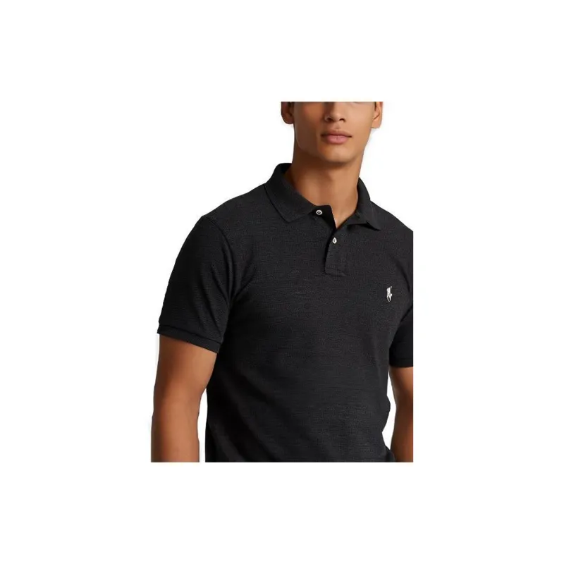 Polo Ralph Lauren SS23 Polo Shirt Men's Black Gray-3