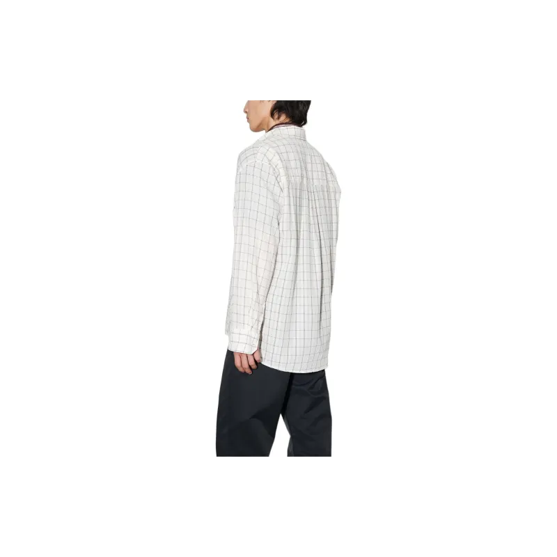 OUR LEGACY Above Checked Buttoned Shirt-3