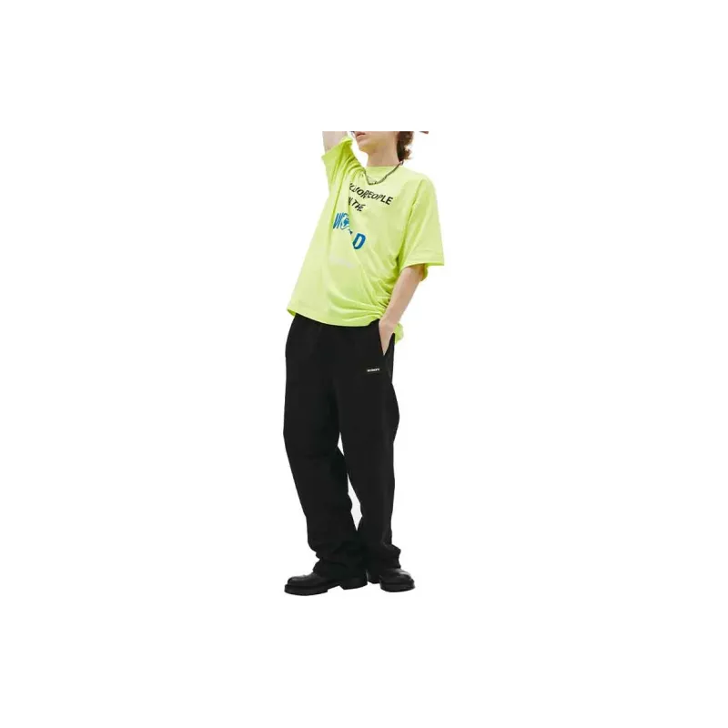 Vetements T-Shirts Men Yellow-2