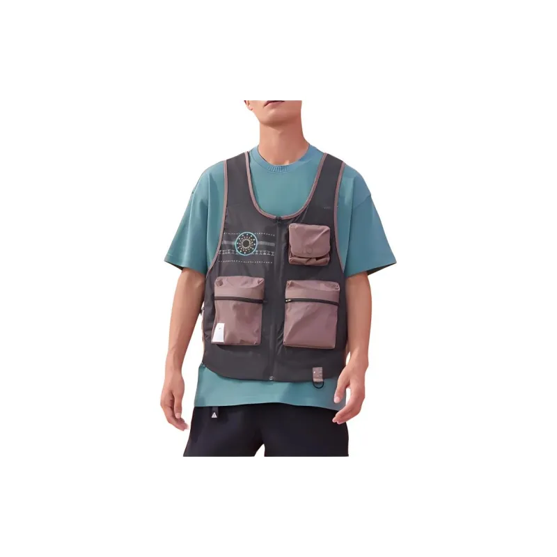 Nike NAI KE Series Sportswear Vest Men's Dark Smoke Gray-2