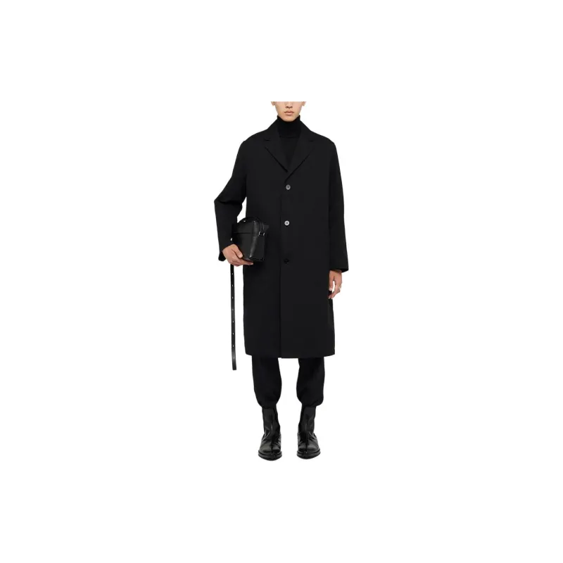 JIL SANDER Notched lapel Single breasted Coat-1