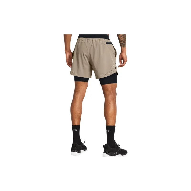Under Armour UA Vanish Elite Casual Shorts Men's Brown-3