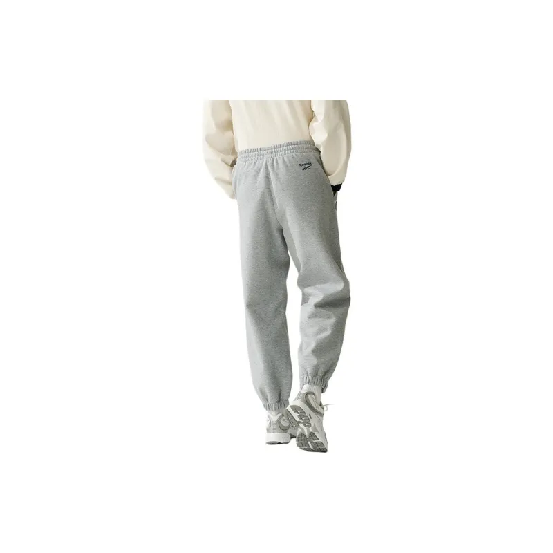Reebok Knitted Sports Pants Unisex Light Heather Gray-2