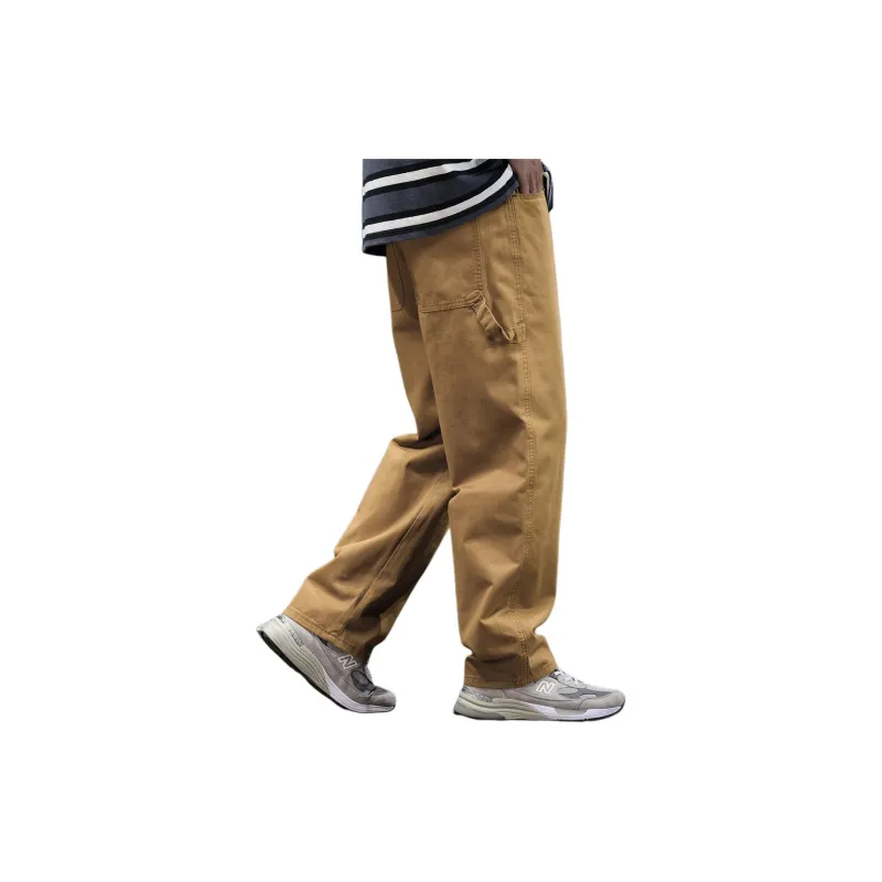 Tonlion Jeans Men's Brown Yellow-3