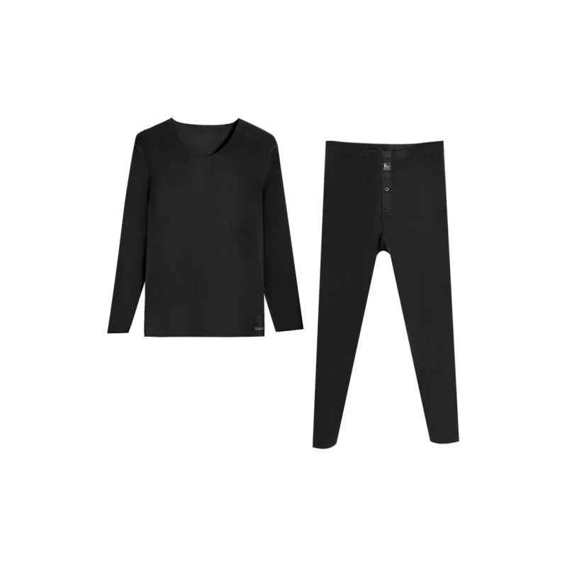 Red bean Men Thermal Sets-4