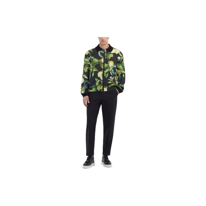 Roberto Cavalli SS24 Jackets Coats Men's Black-3
