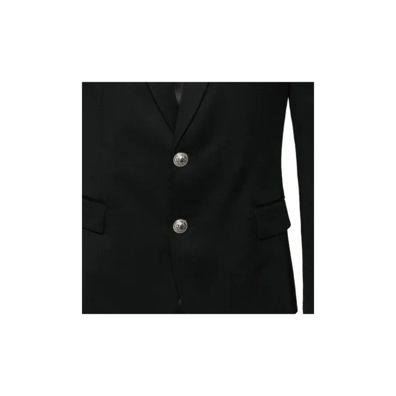 BALMAIN Single Breasted Tailored Blazer-5