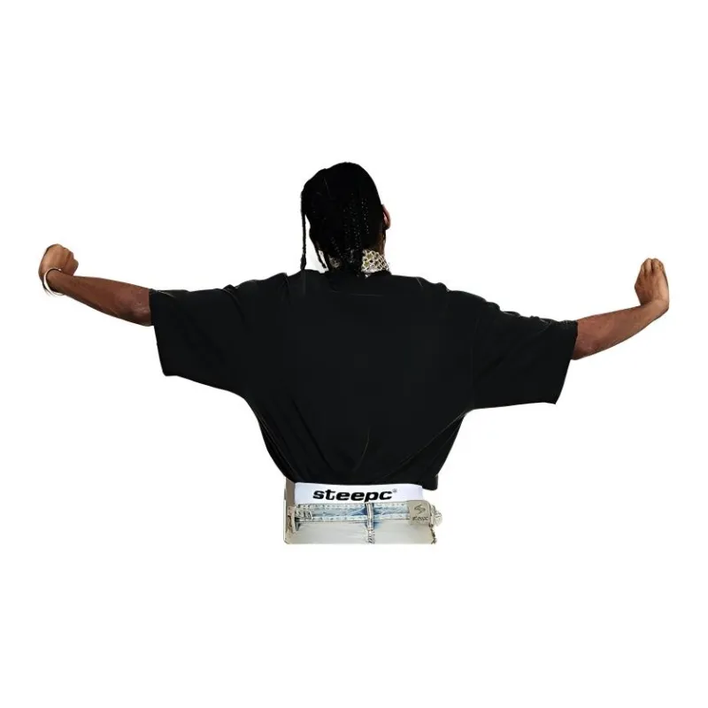 STEEPC T-Shirts Unisex Black-2