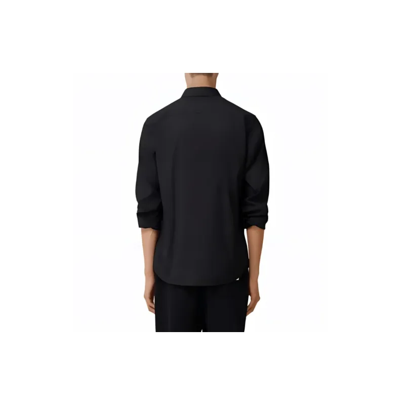 Burberry Shirt Spring Men's Black-4