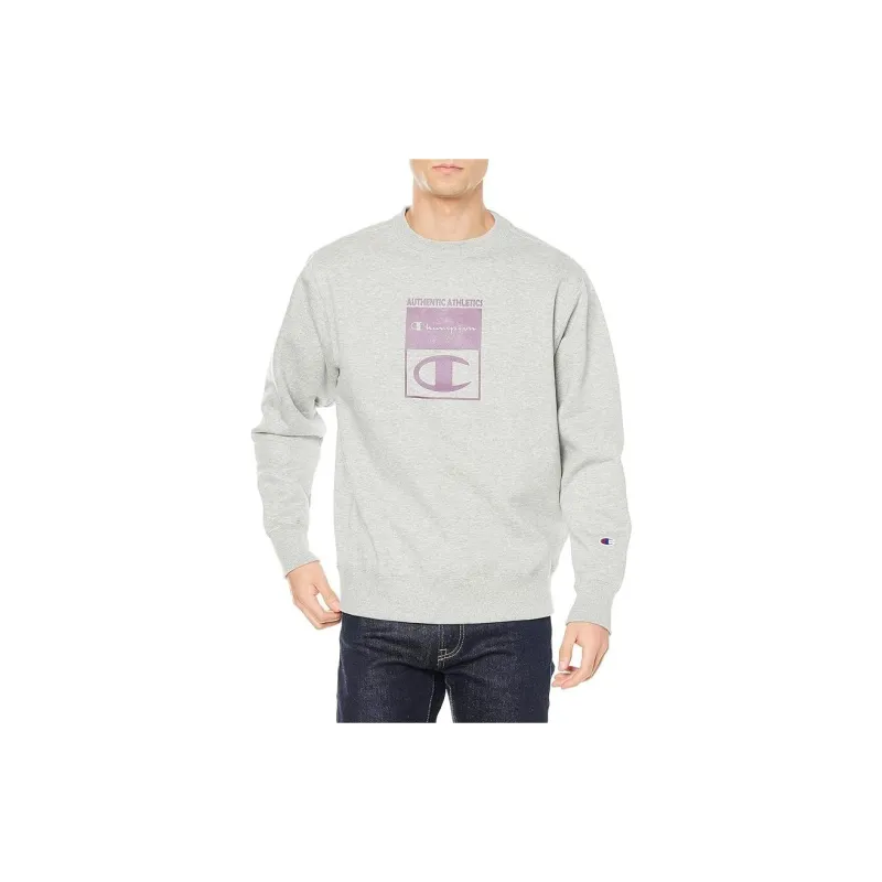 Champion Sweatshirts Men Gray-3