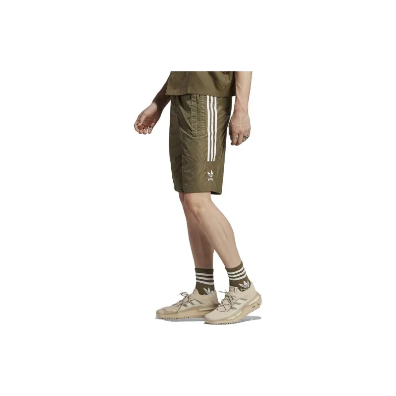 Adidas Originals ADICOLOR Casual Shorts Men's Olive Green-3