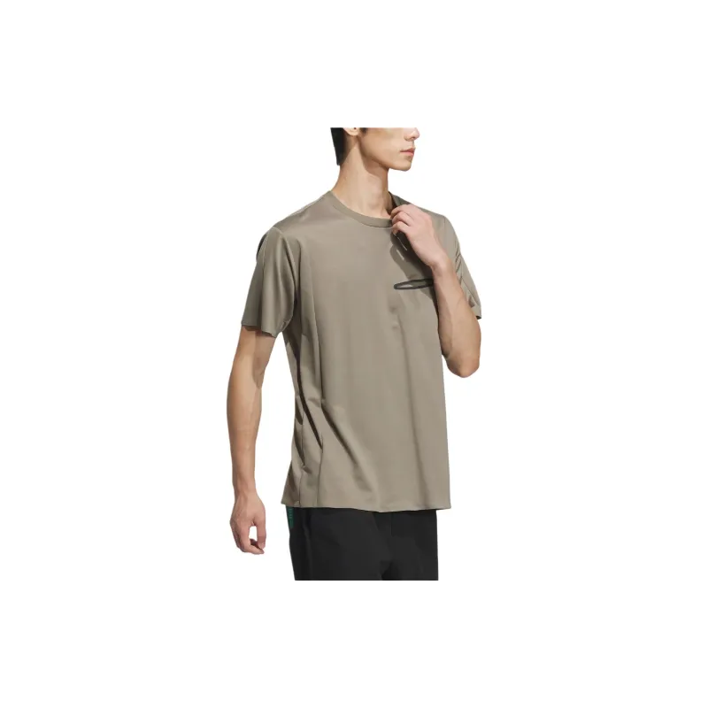 Adidas Wuji Cool T Shirt T Shirt Men's Earth Umber-3