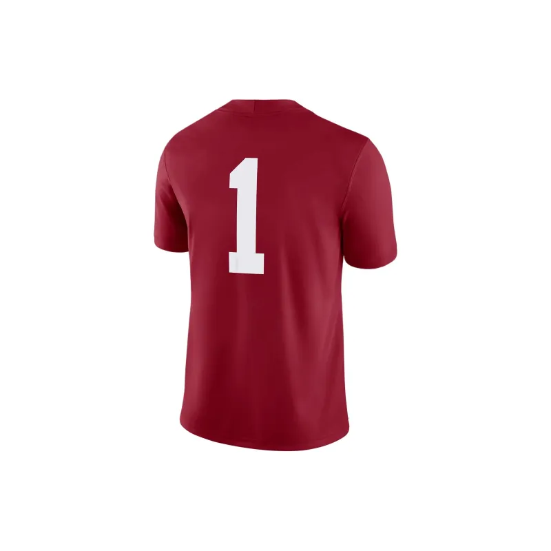 Nike Alabama Crimson Tide Men's Nike Dri FIT College Game Jersey-1