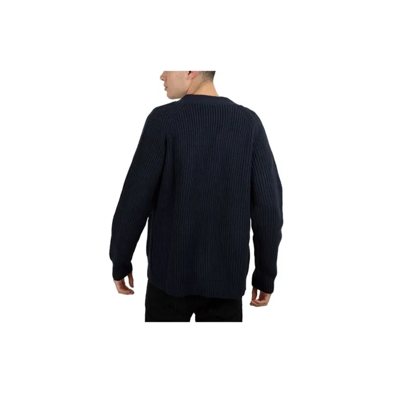 New Era Sweaters Unisex Navy Blue-3